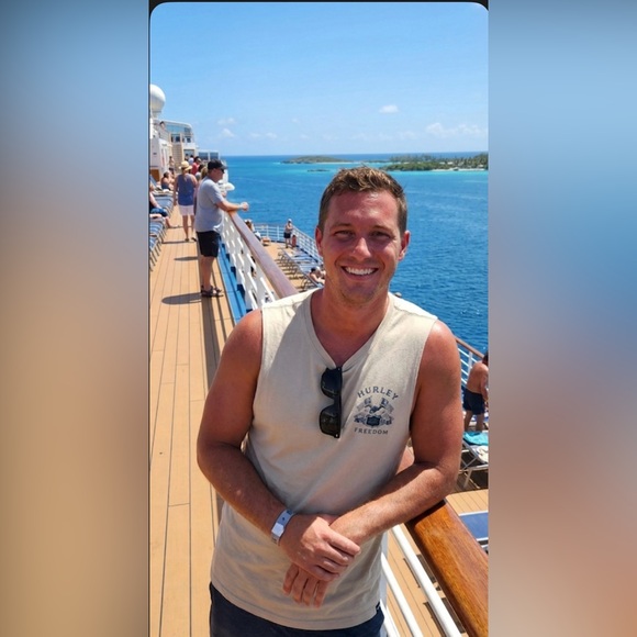 Hurley Men's Khaki Cream Tan Everyday Tank Top Tee Size: - Picture 7 of 7